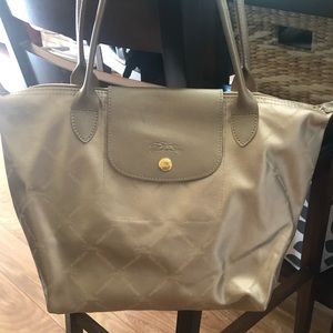 Longchamp horse pattern, medium tote